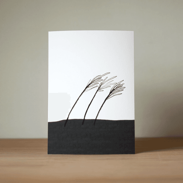 Palm Trees Print A5