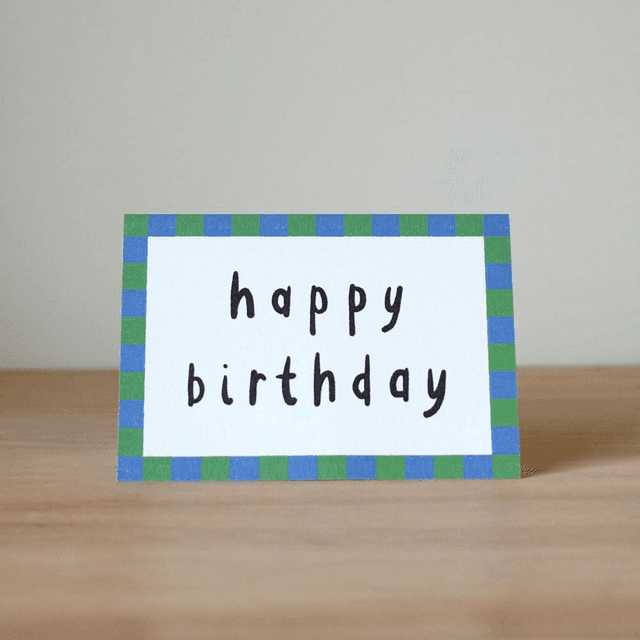 Card Happy Birthday